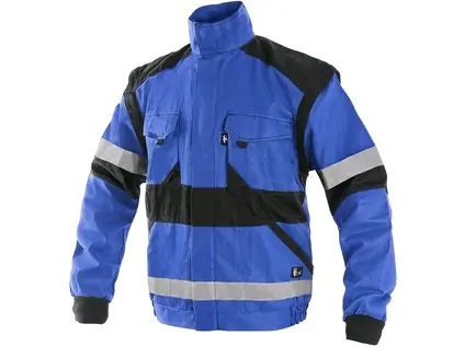 CXS LUXY BRIGHT montérková blúza, modro-čierna