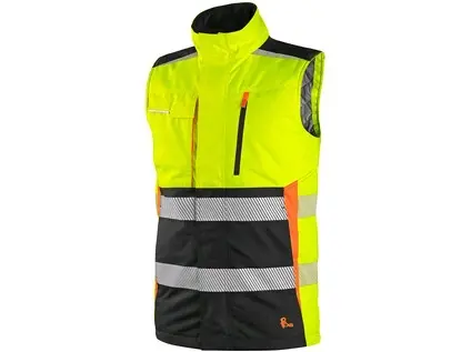 Vesta CXS BENSON, pánska, výstražná, zateplená, žlto-čierna
