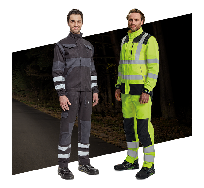 Výstražné, alebo reflexné oblečenie?