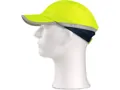 Čiapka CXS CRAN s plastovou výstuhou SM923, fluorescenčná žltá