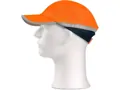 Čiapka CXS CRAN s plastovou výstuhou SM923, fluorescenčná oranžová