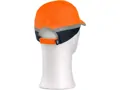 Čiapka CXS CRAN s plastovou výstuhou SM923, fluorescenčná oranžová