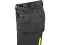 Kalhoty CXS NAOS HV pánské, černo-žlutá Hi-Vis, reflexní pruhy