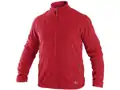 Mikina CXS GRANBY, pánska, fleece, červená