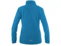 Mikina CXS GRANBY LADY, dámska, fleece, azúrovo modrá