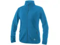 Mikina CXS GRANBY LADY, dámska, fleece, azúrovo modrá