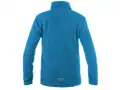 Mikina CXS GRANBY CHILD, detská, fleece, azúrovo modrá