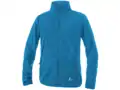 Mikina CXS GRANBY CHILD, detská, fleece, azúrovo modrá