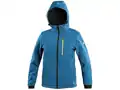Bunda CXS STRETCH, detská, softshell, stredne modrá, veľ. 120