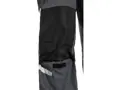 Kalhoty CXS STRETCH, 170-176cm, pánské, tmavě šedo-černé