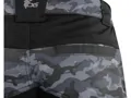 Kraťasy CXS SOLIS FLEX, pánske, maskáčovo-čierne,