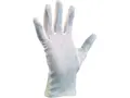 Textilné rukavice CXS FAWA, biele