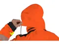 Bunda CXS BENSON, výstražná, zateplená, oranžovo-čierna, veľ. S