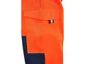 Kalhoty CXS NORWICH, 170-176cm, výstražné, pánske, oranžovo-modré, 