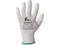 Rukavice CXS BRITA WHITE, máčané v polyuretáne
