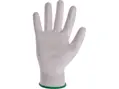 Rukavice CXS BRITA WHITE, máčané v polyuretáne