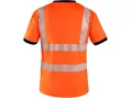 Tričko CXS RIPON, výstražné, pánske, oranžovo - čierne