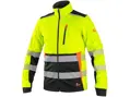 BUNDA CXS BENSON, VÝSTRAŽNÁ, SOFTSHELL, ŽLTO-ČIERNA 