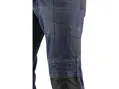 Nohavice jeans NIMES I, pánske, modro-čierne