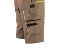 Pánske kraťasy CXS Stretch, béžovo-čierne