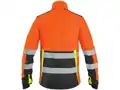 BUNDA CXS BENSON, VÝSTRAŽNÁ, SOFTSHELL, ORANŽOVO - ČIERNA