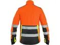 BUNDA CXS BENSON, VÝSTRAŽNÁ, SOFTSHELL, ORANŽOVO - ČIERNA