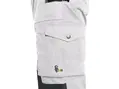 KALHOTY CXS STRETCH, PÁNSKE, BIELO - ŠEDÉ