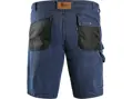 KRAŤASY JEANS CXS MURET, PÁNSKE, MODRO-ČIERNE