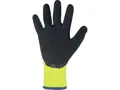 RUKAVICE CXS ROXY WINTER, ZIMNÉ, MÁČANÉ V LATEXU, ČIERNO-ŽLTÉ