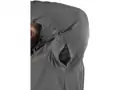 Bunda CXS STRETCH, pánska, softshell, šedá