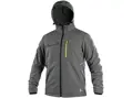 Bunda CXS STRETCH, pánska, softshell, šedá