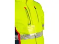 Výstražná zimná bunda CXS BEDFORD WINTER pánska, žlto-petrolová