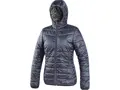 Bunda CXS OCEANIA, zimná, dámska, obojstranná, dymovo modro - sivá, veľ. S