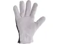 Kombinované rukavice TECHNIK ECO, černo-biele