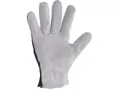 Kombinované rukavice TECHNIK ECO, černo-biele