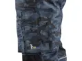 Pánske nohavice CXS STRETCH maskáčové modré