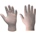 RUBETRA rukavice jednoráz.latex nepudr.