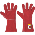 PUGNAX RED rukavice celokožené