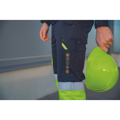 PALLADIO Hi-vis prilba ventilovaná