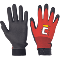 JACDAW ruk.čierno-červ.máč.nylon.