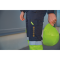 PALLADIO Hi-vis prilba ventilovaná