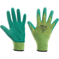 GROOVY GREEN rukavice nylon. latex. dlaň