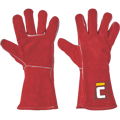 PUGNAX RED rukavice celokož.