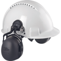 3M Peltor X5P5E-SV earmuffs - helmet