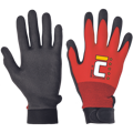 JACDAW ruk.čierno-červ.máč.nylon.