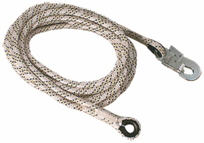 Pomocné lano LP 100 s karabínou, 2,5 m