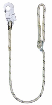 Bezpečnostné lano LB 100 s karabínou, 1,5 m