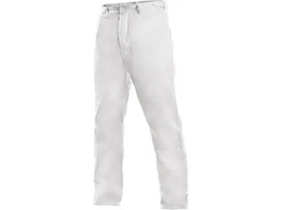 Pánske nohavice ARTUR, biele