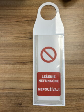 Tabuľka "Lešenie " NOVINKA 