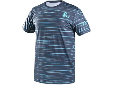 Tričko CXS SPORTY COOL, krátky rukáv, modré